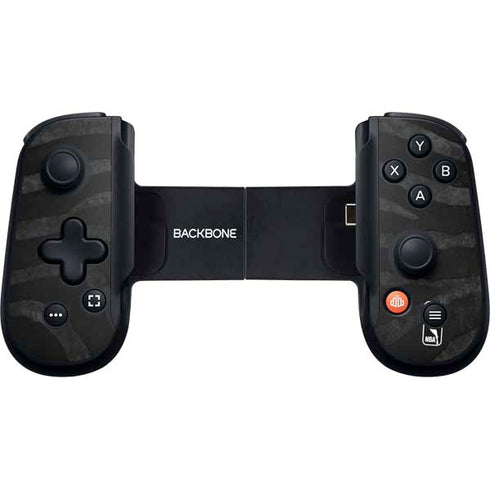 NBA Los Angeles Lakers Black Animal Print Backbone One for iPhone Game Controller Skin